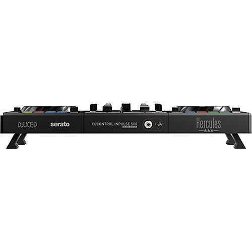 Hercules DJCINPULSE500-LTDSLV DJControl Inpulse 500 DJ Software Controller (Limited Edition Silver)