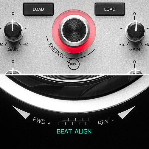 Hercules DJCINPULSE500-LTDSLV DJControl Inpulse 500 DJ Software Controller (Limited Edition Silver)