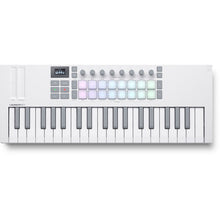 Charger l'image dans la galerie, Novation LAUNCHKEY-M37-MK4-WH USB MIDI Keyboard Controller (White, 37 Mini Keys)