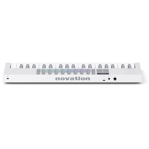 Novation LAUNCHKEY-M37-MK4-WH USB MIDI Keyboard Controller (White, 37 Mini Keys)