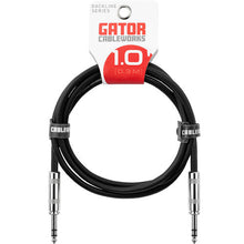 Load image into Gallery viewer, Gator CableWorks GCWB-BPC-1 1/4" Male to 1/4" Male Balanced Patch Cable (1')