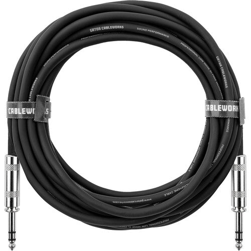 Gator CableWorks GCWB-BPC-20 1/4" Male to 1/4" Male Balanced Patch Cable (20')