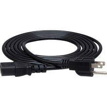 Load image into Gallery viewer, Hosa PWC-401.5 Power Cable 1.5 foot Power Cord IEC C13 to NEMA 5-15P 1.5 ft
