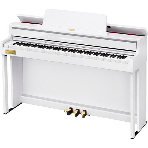 Casio Celviano AP750WE 88-Key Console-Style Digital Piano with Bench (White)