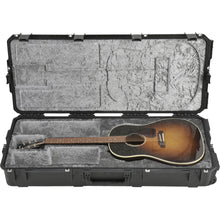 Load image into Gallery viewer, SKB	3i-4217-18 iSeries Waterproof Acoustic Guitar Case with Wheels - Black