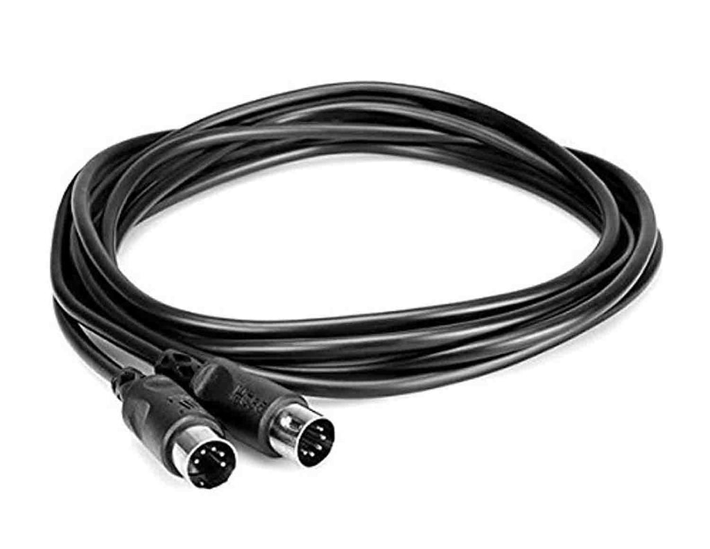 Hosa MID-320BK MIDI Cable 5-pin DIN to Same - 20 Feet