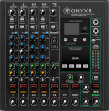 Charger l&#39;image dans la galerie, Mackie Onyx8, 8-Channel Premium Analog Audio Mixer + Multitrack USB Recording