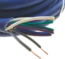 Charger l&#39;image dans la galerie, Metra 25ft 18 Gauge Multi 9 Conductor Blue Speed Hiding Speaker Trailer Wire Cables