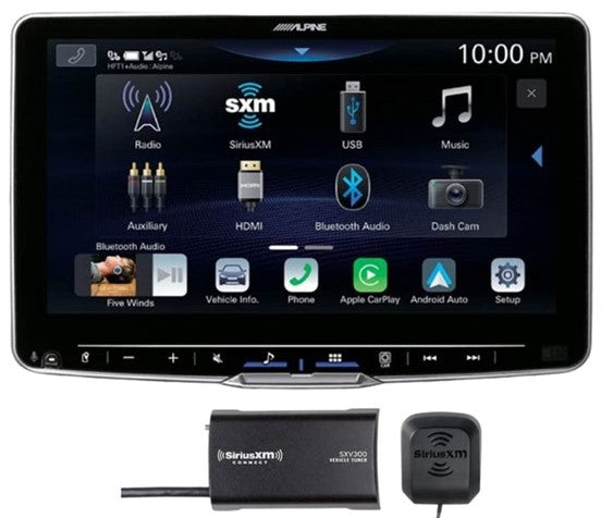 Alpine ILX-F509 9" Multimedia (Does Not Play CDs) with SiriusXM Tuner