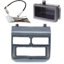 Load image into Gallery viewer, 1988-1996 Chevrolet &amp; GMC (Grey) Dash Kit + Pocket Kit + Wire Harness + Antenna