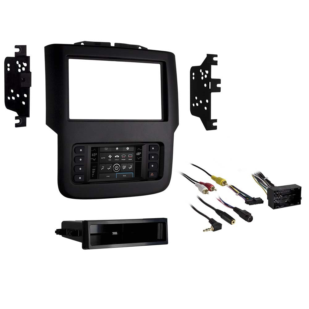 Metra 99-6527B Single-Double DIN Dash Kit Harness Fits Ram 13-17