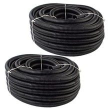 Load image into Gallery viewer, MR DJ DSLT14 200 feet 1/4&quot; 200’ split loom tube polyethylene pe high temperature DJ, automotive, marine, industrial electrical wire &amp; cable conduit