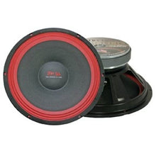 Charger l&#39;image dans la galerie, MR DJ PA108 8&quot; 300-Watt Universal PA/DJ Raw Woofer Subwoofer, Black/Red