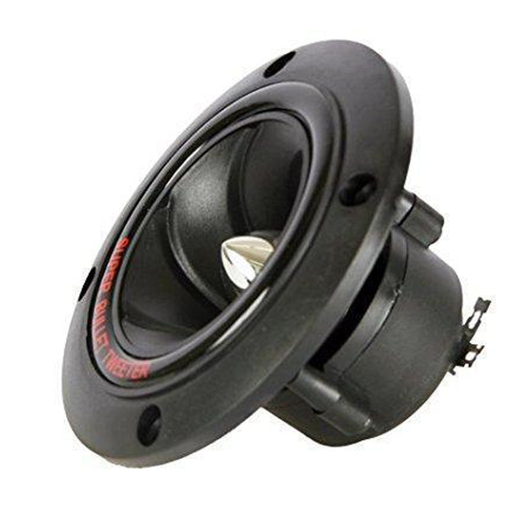 Mr. Dj TWR400 400W Max, TW Series 3.1" Super Round Piezo Bullet Compressor Tweeter