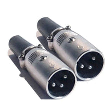 Load image into Gallery viewer, MR DJ XLRMH2 2 3-Pin XLR Male Connector Heads for Audio Microphone &amp; DMX Cable Applications