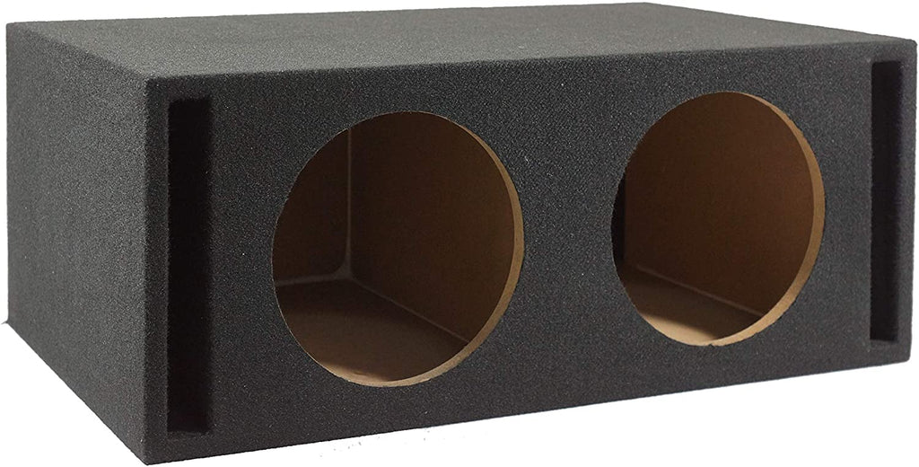Patron PPSD12 Dual 12" Slot Vented Ported Universal Subwoofer Sub Enclosure Empty Box