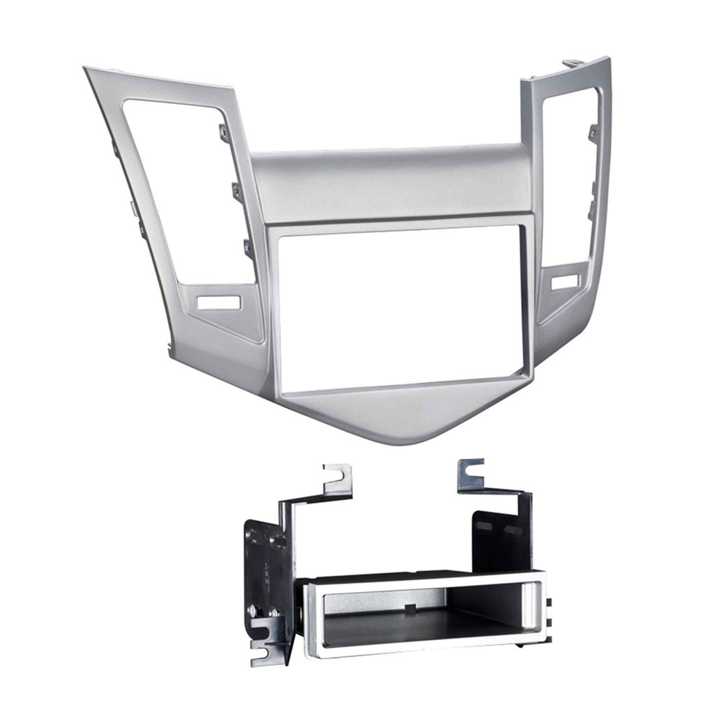 Metra 99-3011S Single/Double DIN Radio Installation Dash Kit - Compatible Fits for Chevrolet Cruze 2011-2015