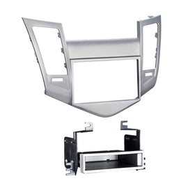Metra 99-3011S Single/Double DIN Radio Installation Dash Kit - Compatible Fits for Chevrolet Cruze 2011-2015