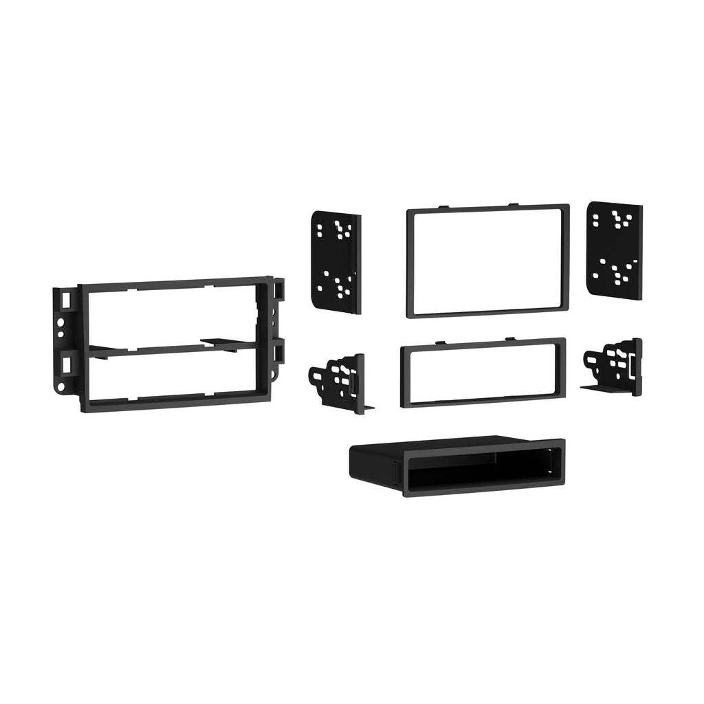 Metra 99-3306 Double or Single-DIN Stereo Installation Dash Kit - Compatible Fits for Chevrolet Aveo 2007-2011 / Pontiac G3 2009-2010