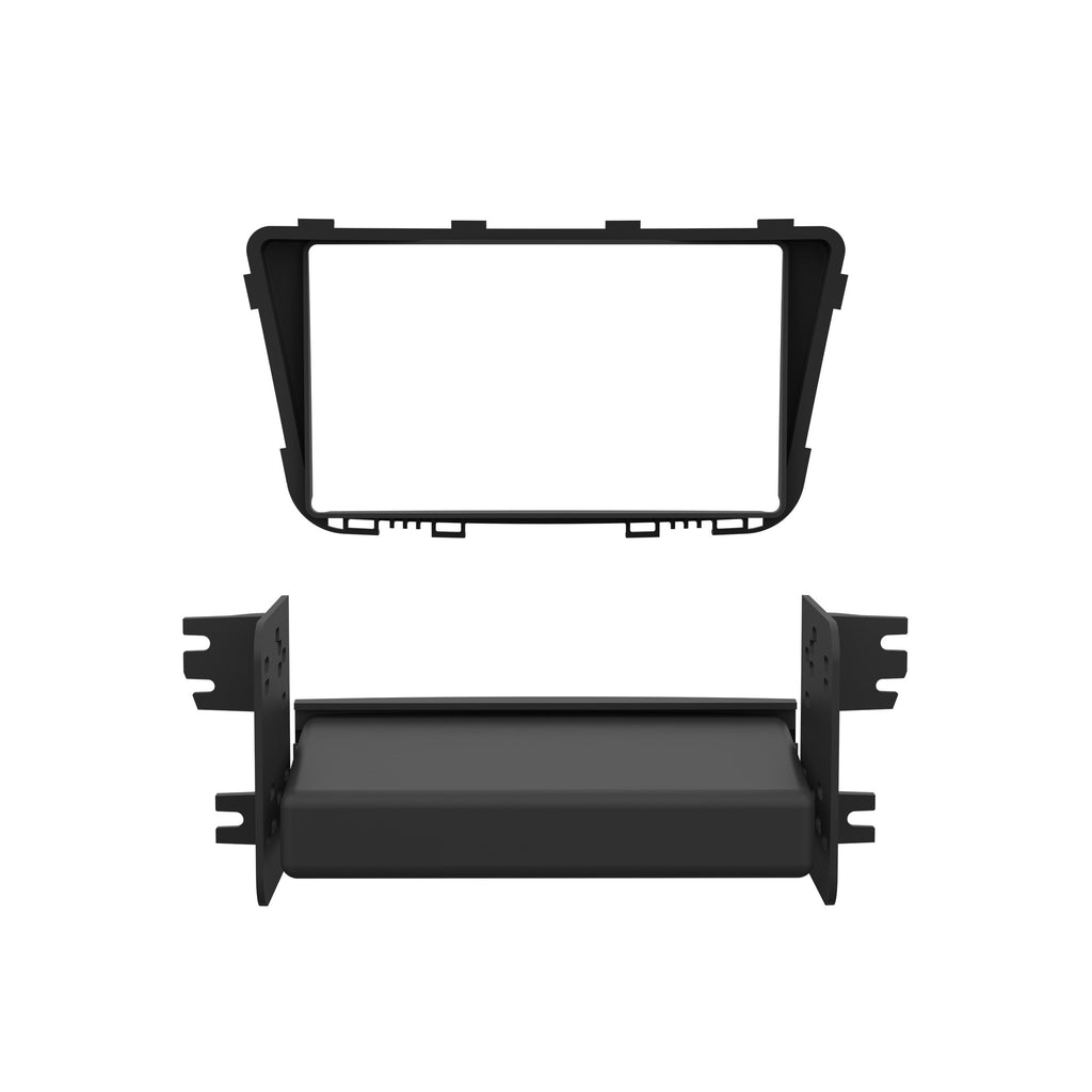 Metra 99-7347B Single/Double-DIN Car Stereo Dash Kit - Compatible Fits for Hyundai Accent (Excluding Radio Delete Models) 2012-2017