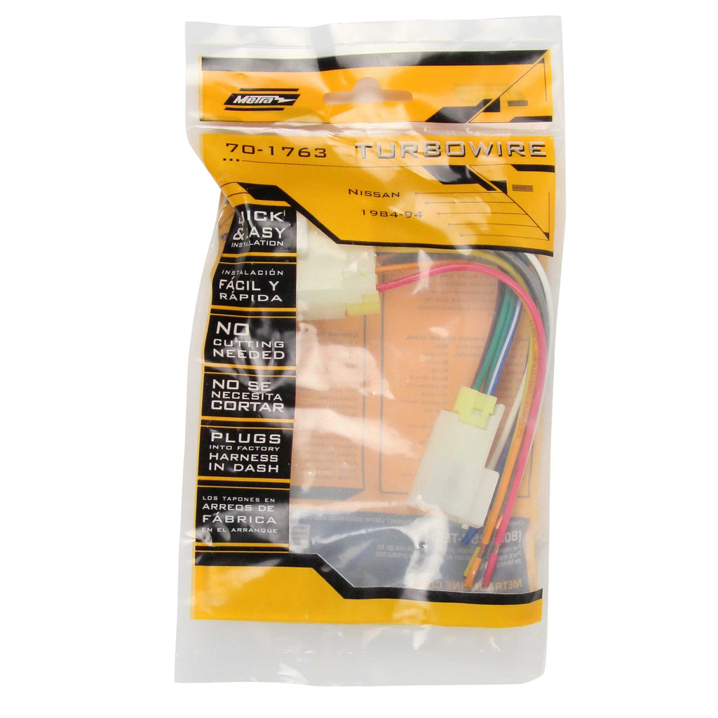Metra 70-1763 Radio Replacement Harness - Compatible Fits for Nissan 1984-1996