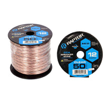 Charger l'image dans la galerie, Raptor RSW12-50 Speaker Wire 12GA CLEAR 50FT - Vice Series