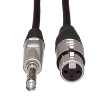 Charger l&#39;image dans la galerie, Hosa HXS-010, XLR Female to 1/4&quot; TRS Male Pro Balanced Interconnect - 10 Feet