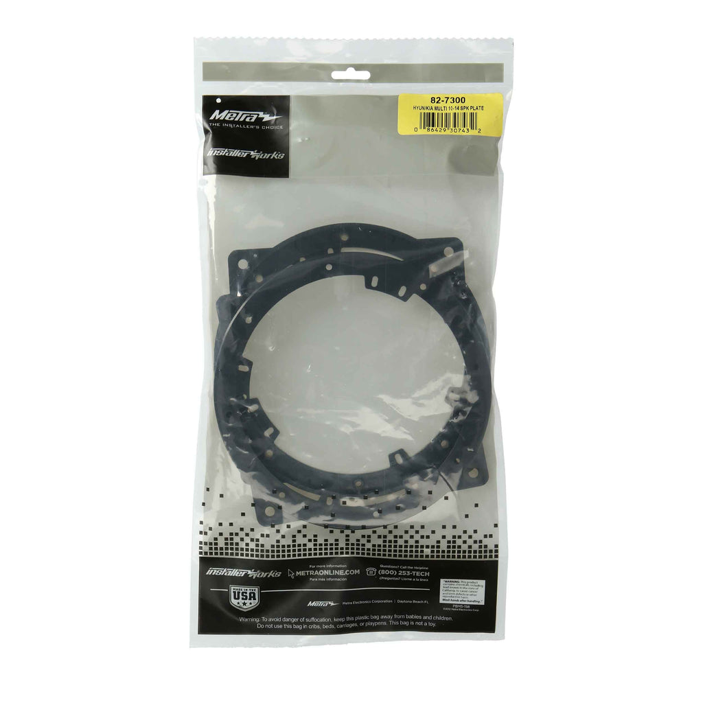 Metra 82-7300 Speaker Plate 6-6.75" Compatible Fits Hyundai/Kia/Genesis 10-20 Pair