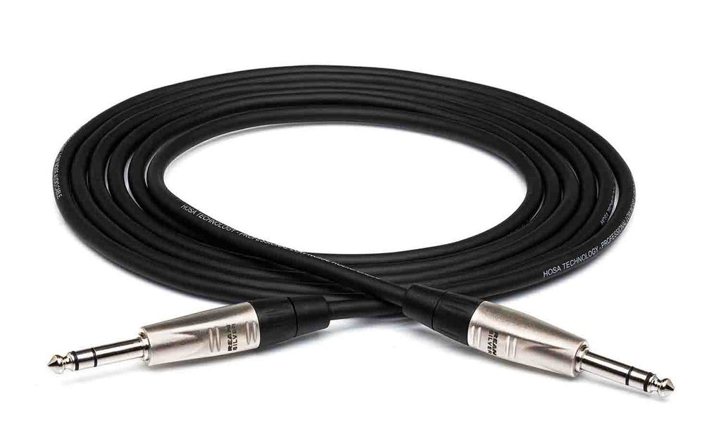 Hosa HSS-030, 1/4" TRS to Same Pro Balanced Interconnect Cable - 30 Feet