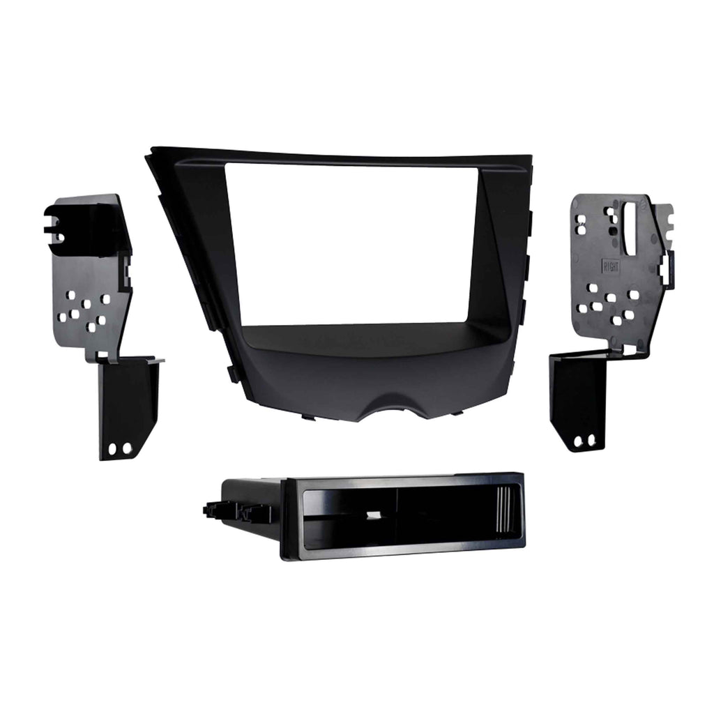 Metra 99-7350B Single/Double DIN Installation Kit - Compatible Fits for Hyundai Veloster 2012-2017