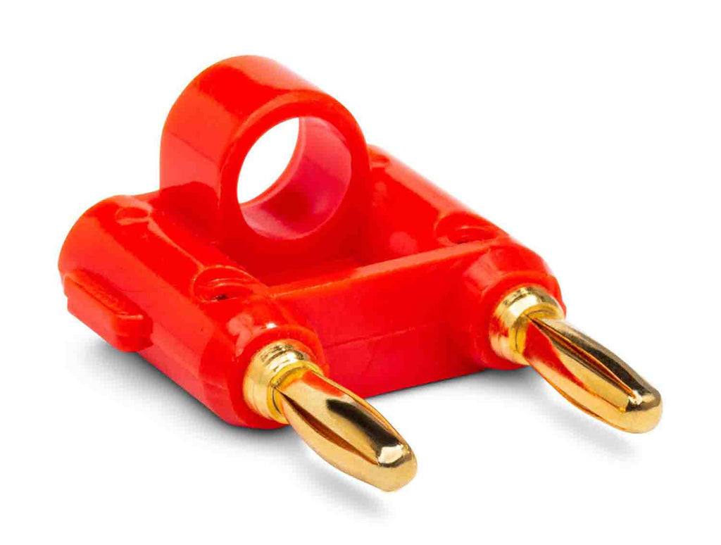 Hosa BNA-240RD Dual Banana Connector - Red