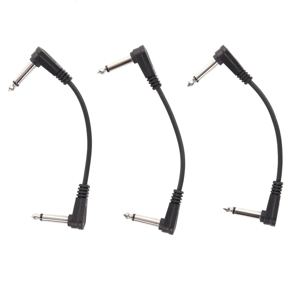 Mogami PP PEDAL RR 0.5 3PK Pure Patch Right Angle to Right Angle Pedal Cable