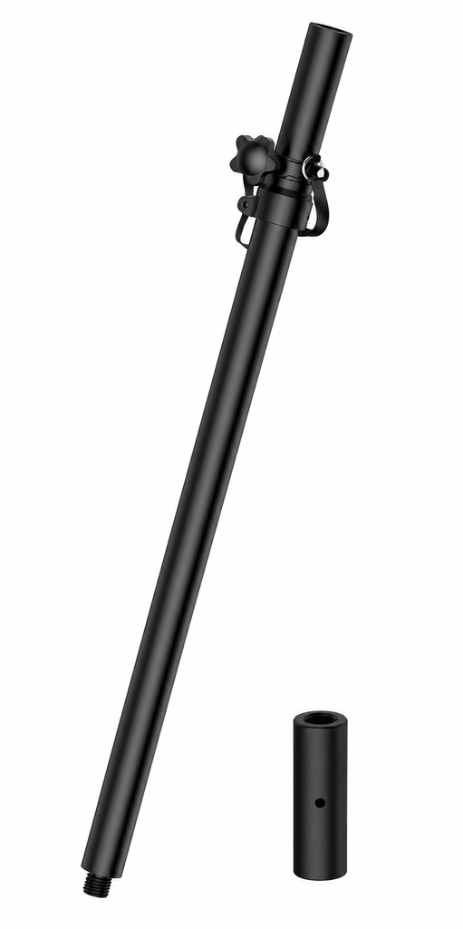 MR DJ SS50 Adjustable Subwoofer Speaker Pole M20 Threaded & 35mm Mount Dual 35mm/38mm