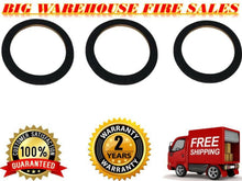 Load image into Gallery viewer, 3 12" Black Carpeted MDF Car Stereo Speaker Woofer Subwoofer Sub Ring Spacer