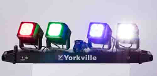 Yorkville LP-LED4X, 4 x LED Lighting Head System