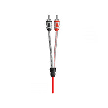 Charger l'image dans la galerie, Cerwin Vega RV3 2-Channel Dual Twisted RCA cable w/dual molded ends 3ft