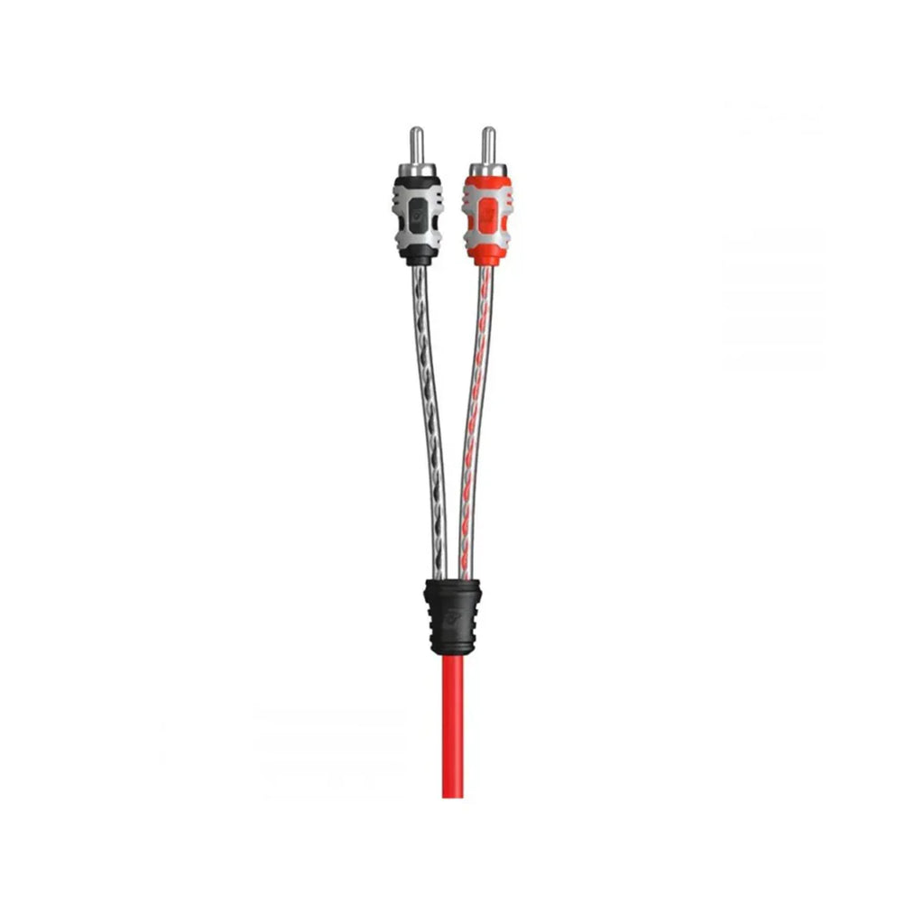 Cerwin Vega RV1 VEGA Series 2-Channel Dual Twisted RCA cable w/dual molded ends 1ft