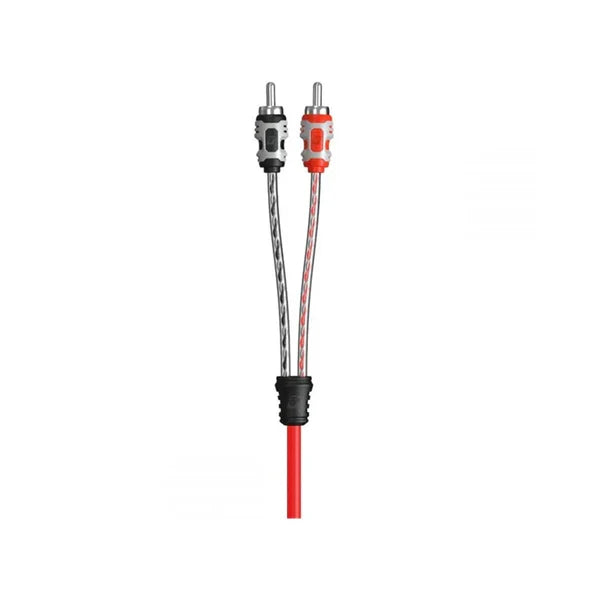 Cerwin Vega RV6 2-Channel Dual Twisted RCA Cable W/dual Molded Ends 6ft