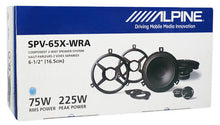 Charger l'image dans la galerie, SPV-65X-WRA 6-1/2" marine-grade component/coaxial speaker Fit Jeep Wrangler JK vehicles