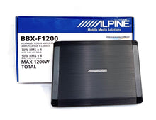 Load image into Gallery viewer, Alpine BBX-F1200 Car Amplifier 600W Max 4 Channel Class-A/B Amplifier