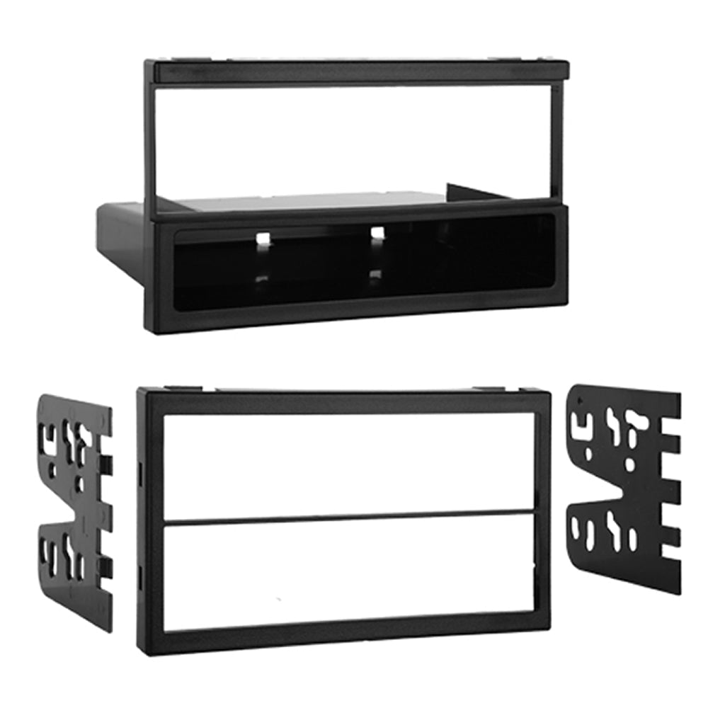 Metra 99-7505 Single or Double-DIN Car Stereo Dash Kit - Compatible Fits for Mazda Multi-Kit 1995-2006
