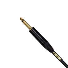 Load image into Gallery viewer, Mogami GOLD INST SILENT R 10 Guitar Instrument Cable Right Angle Silent Plug To Straight Connectors - 10 Feet