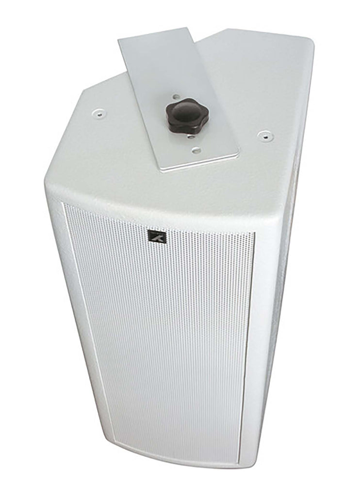 Yorkville Sound C2891W, 200 Watt 2x8" Speakers,1" 90x30 Rotatable Horn Flying Hardware - White