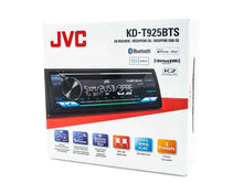 Load image into Gallery viewer, Jvc KD-T925BTS Single DIN In-Dash CD Stereo Receiver with Bluetooth (SiriusXM Ready)