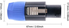 Load image into Gallery viewer, Mr. Dj USA SPMH10 10 pcs Speakon Male Head Connector Allows for Speaker Cables