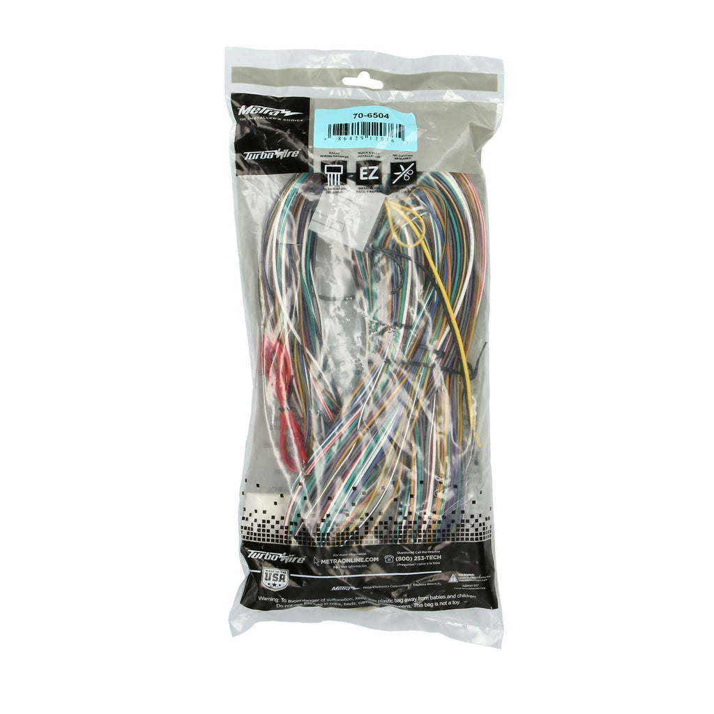 Metra 70-6504 Amp Bypass Harness Compatible Fits Chrysler 2005-2009