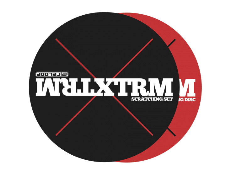 Reloop SCRATCHING-SET-XTRM XTRM Scratching Set Includes 2 Felt Slipmats
