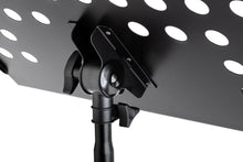 Charger l&#39;image dans la galerie, Hosa MUS-439 Adjustable Music Stand - Black