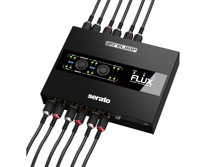 Reloop FLUX 3-channel 6x6 DVS Interface for Serato DJ Pro