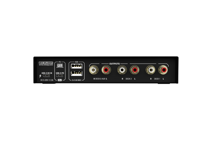 Reloop FLUX 3-channel 6x6 DVS Interface for Serato DJ Pro